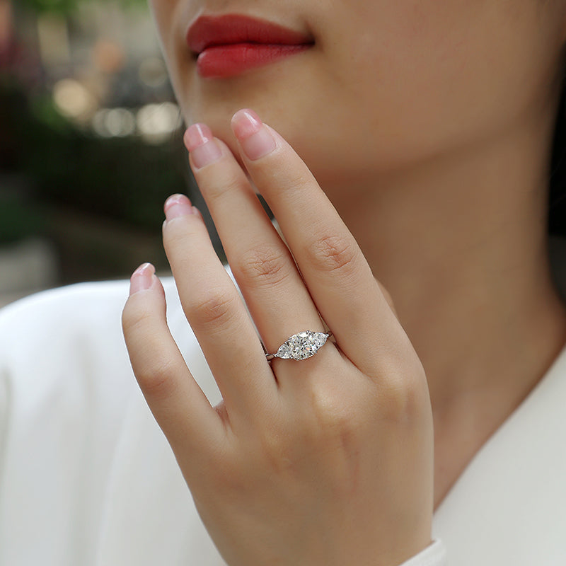 Guardian Moissanite 1.6 Ct Cushion Cut Ring