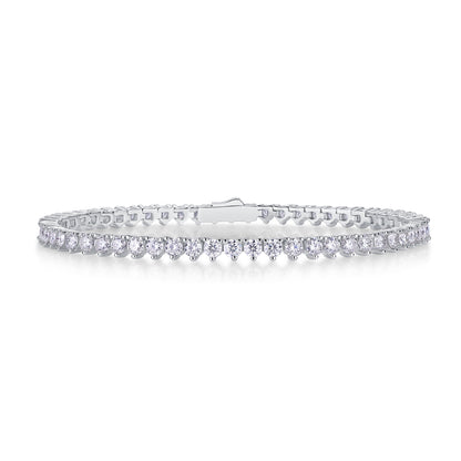 Signature Moissanite 5.2 Ct Round Cut Bracelet