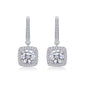 Elegant Dreamweaver Moissanite 1.0 Ct Round Cut Earrings