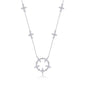 Luky Star Moissanite 1.26 Ct Round Cut Necklace