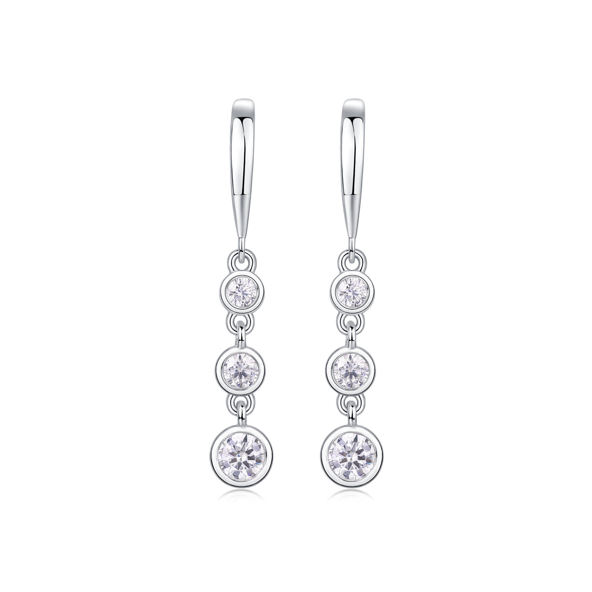 Water Drop Moissanite Earrings