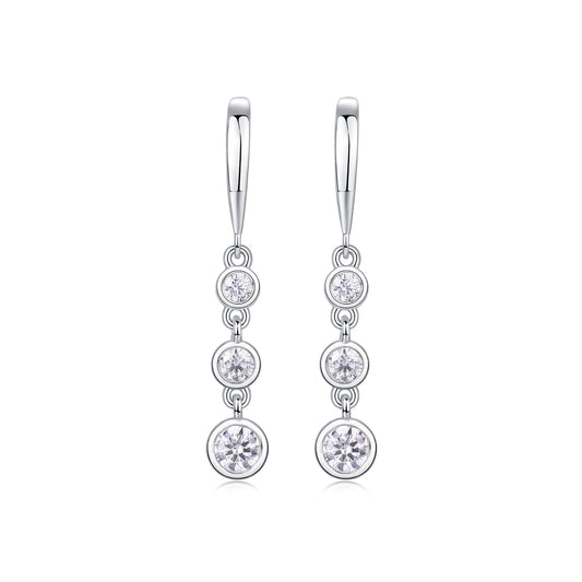 Water Drop Moissanite Earrings