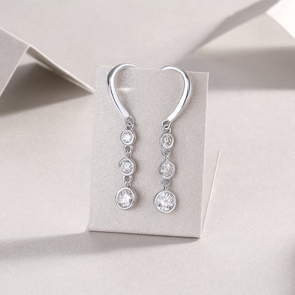 Water Drop Moissanite Earrings