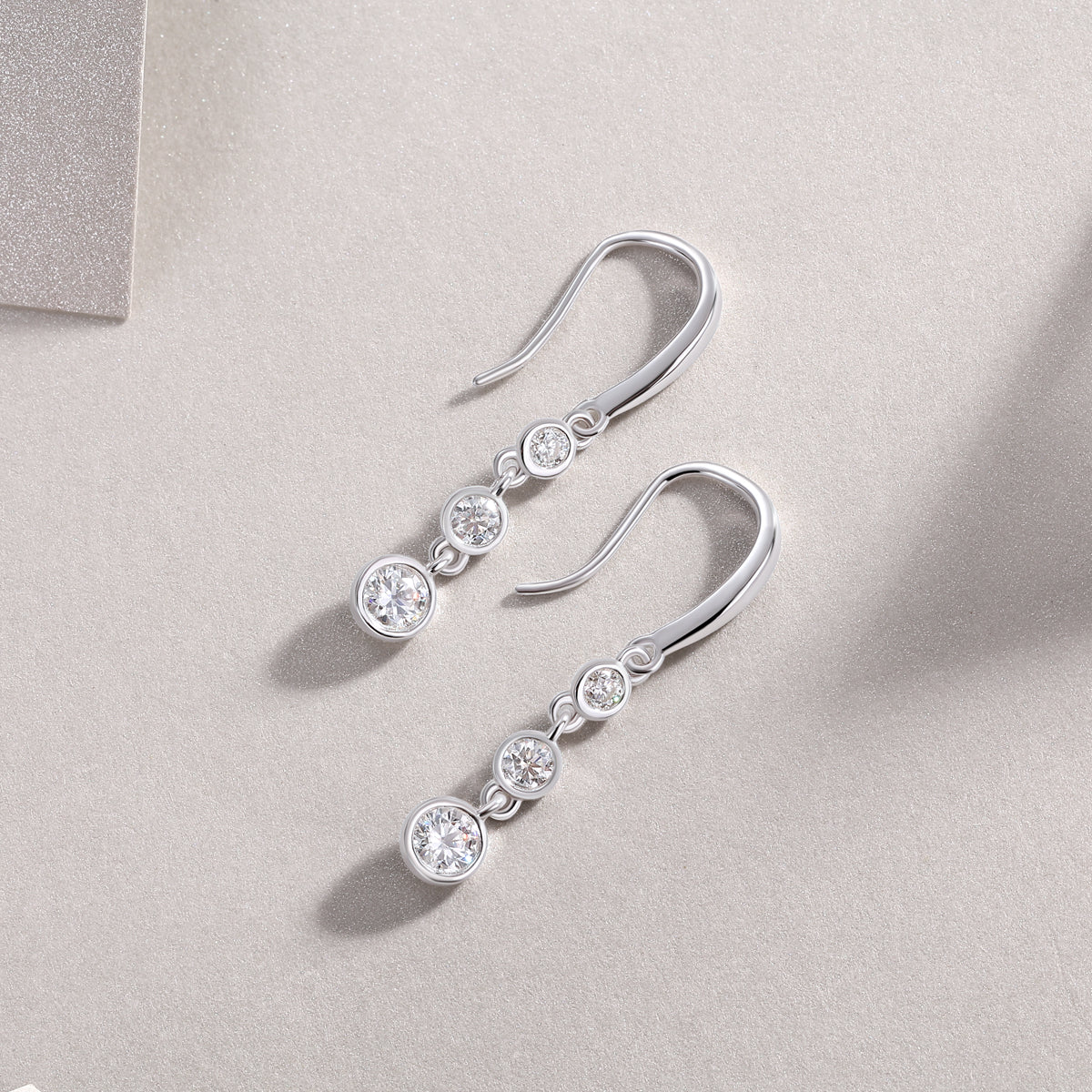 Water Drop Moissanite Earrings