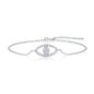 Wishful Fairy Moissanite 0.514 Ct Round Cut Bracelet