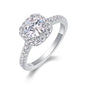 At Your Fingertips Moissanite 1.0 Ct Round Cut Ring