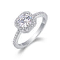 Fate Moissanite 1.0 Ct Round Cut Ring