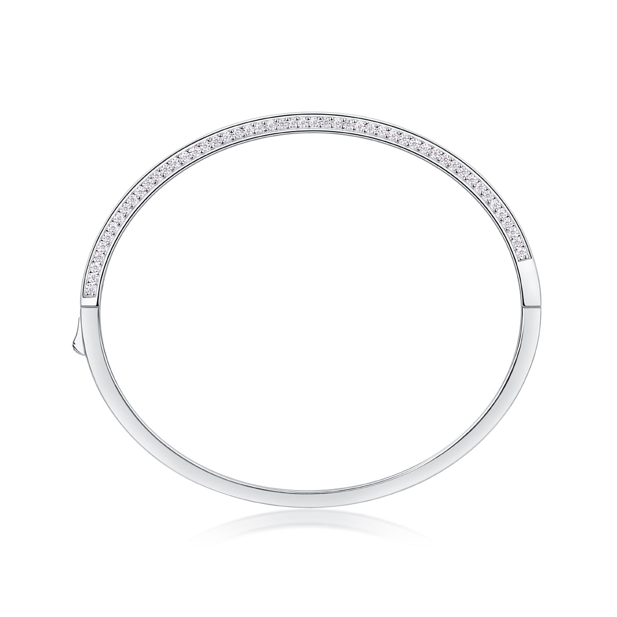 Cosmic Orbit Moissanite 3.0 Ct Round Cut Bracelet