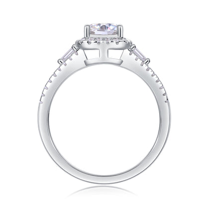 Enduring Love Moissanite 1.1 Ct Cushion Cut Ring