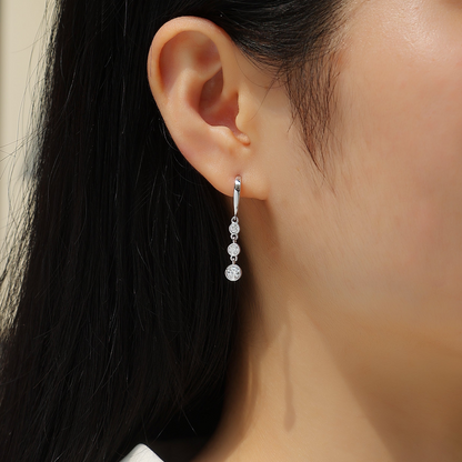 Water Drop Moissanite Earrings