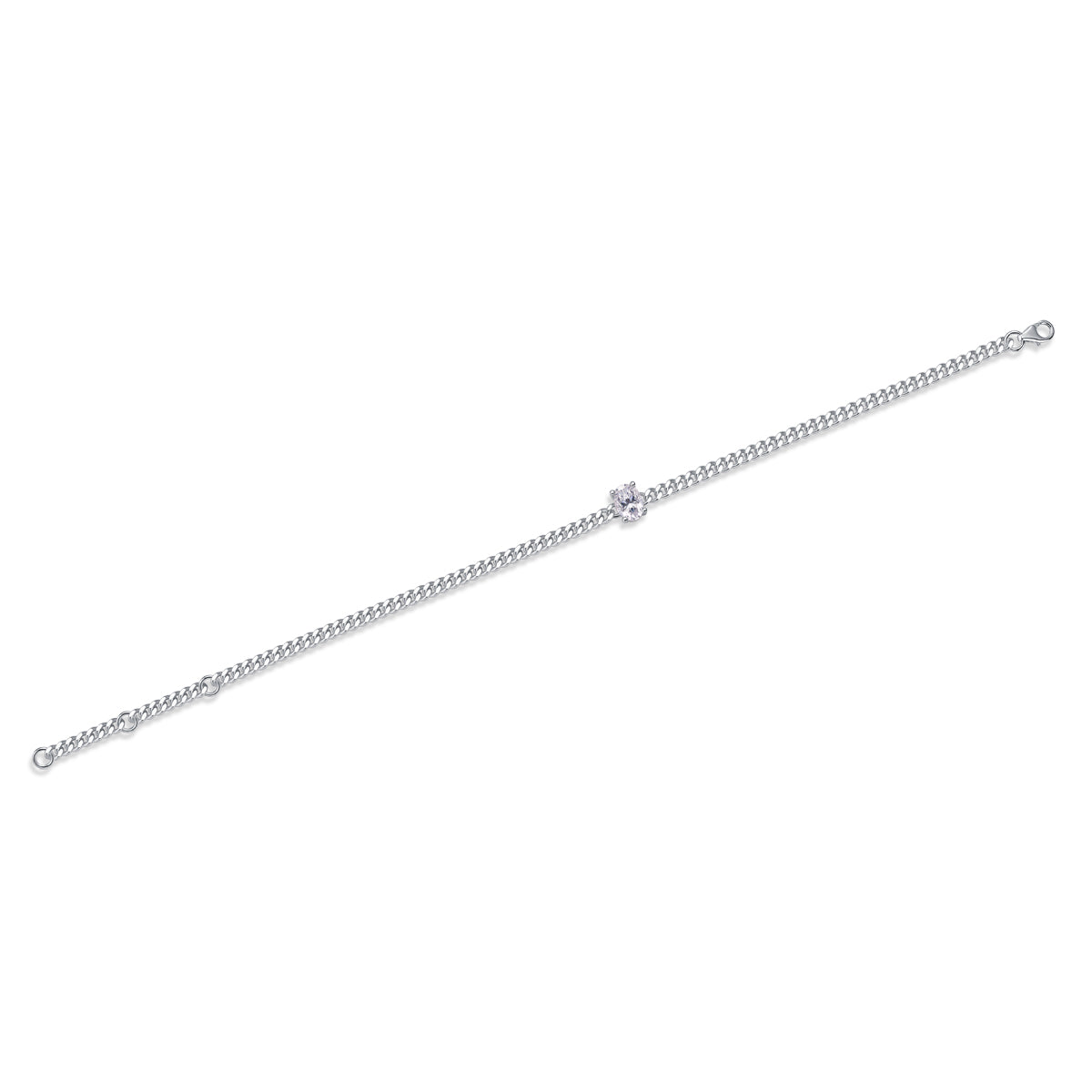 Breakthrough Moissanite 1.0 Ct Oval Cut Bracelet