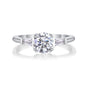 Goodness Moissanite 1.0 Ct Round Cut Ring