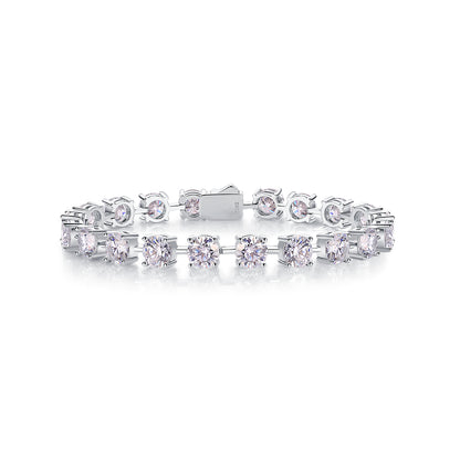 The Promise of Time Moissanite 1.0 Ct Round Cut Bracelet