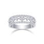 Monet's Garden Moissanite 0.71 Ct Round Cut Ring