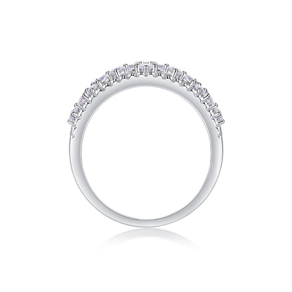 Monet's Garden Moissanite 0.71 Ct Round Cut Ring