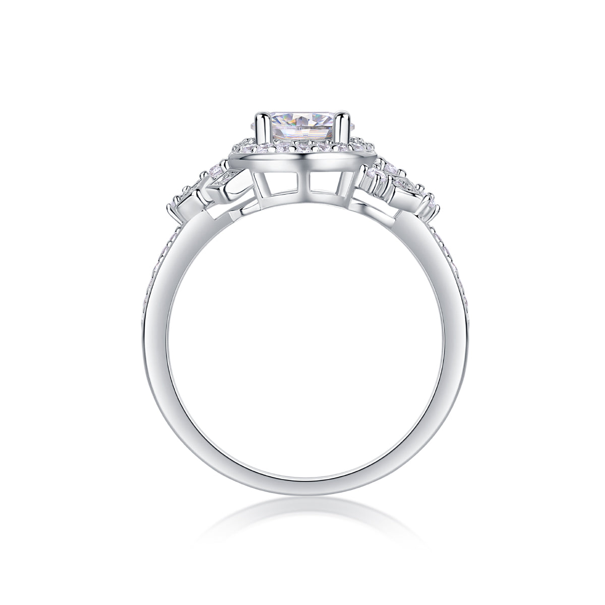 Harbor Moissanite 1.0 Ct Round Cut Ring