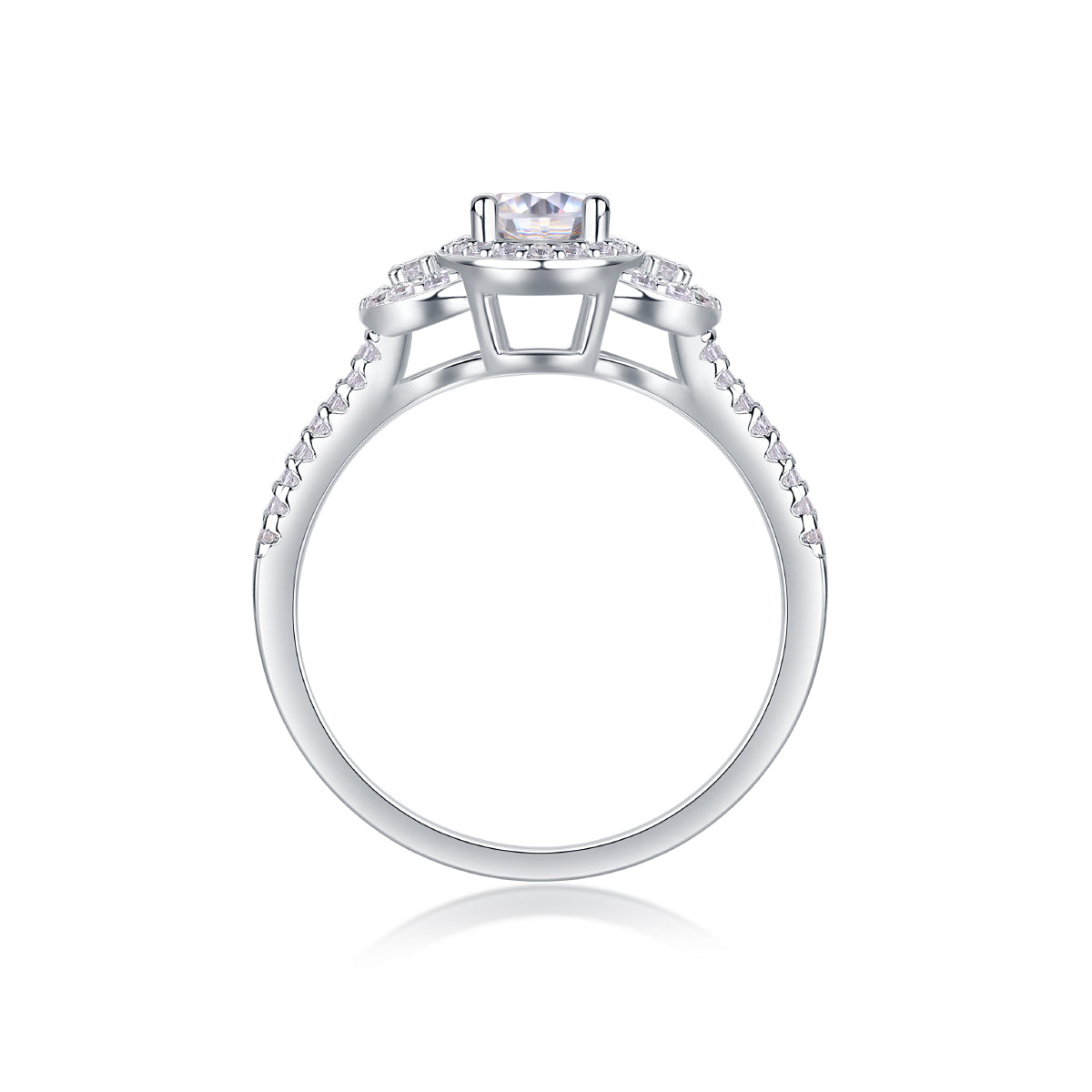 Eden Moissanite 1.0 Ct Oval Cut Ring