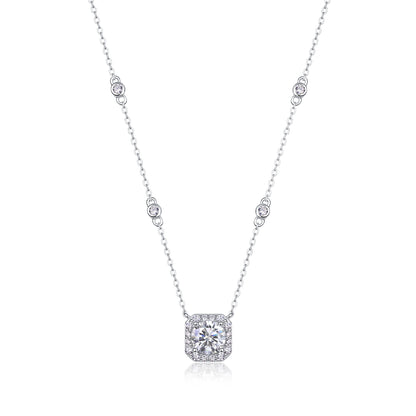 Passionate Love Moissanite 1.0 Ct Round Cut Love