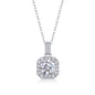 Starlight Moissanite 1.0 Ct Round Cut Necklace
