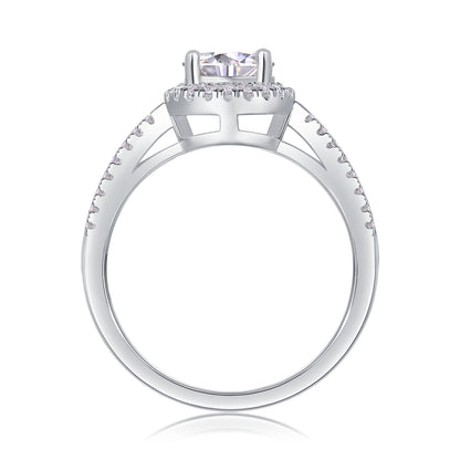 Dream Wedding Moissanite 1.0 Ct Round Cut Ring