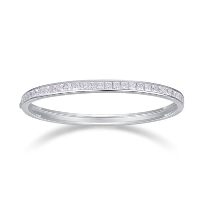 Future Guidance Moissanite 2.16 Ct Square Cut Bracelet