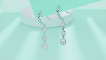 Water Drop Moissanite Earrings